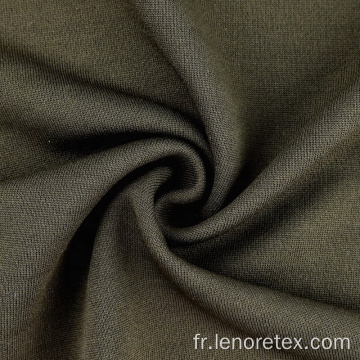 Tissu en boucle Terry en tricot souple 100% polyester